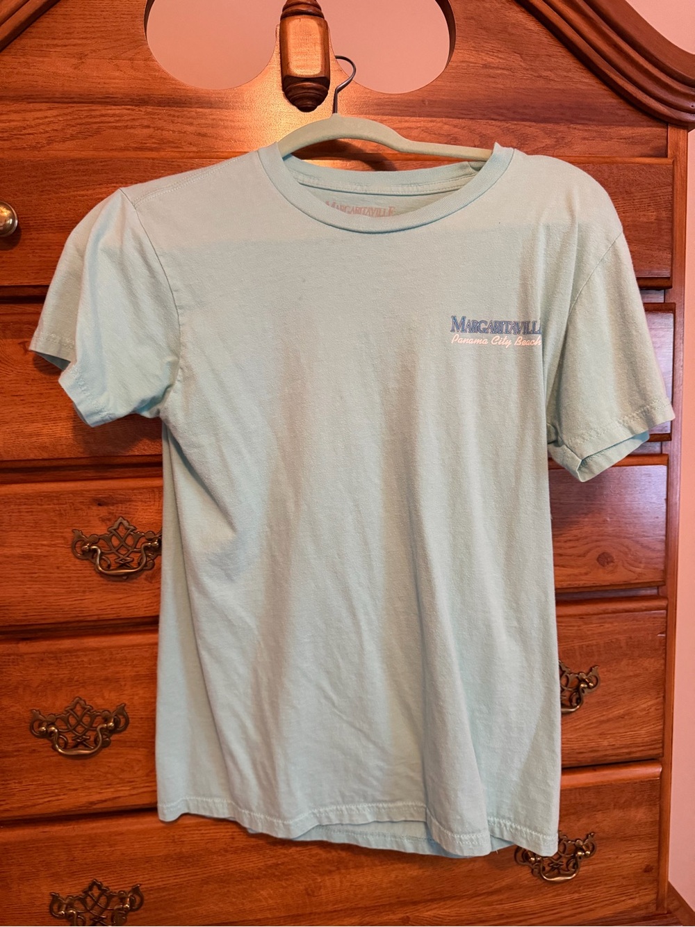 Margaritaville Light Aqua Short-Sleeve Tee - Panama City Beach